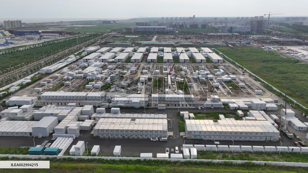 Tesla Shanghai Energy Storage Gigafactory Construction