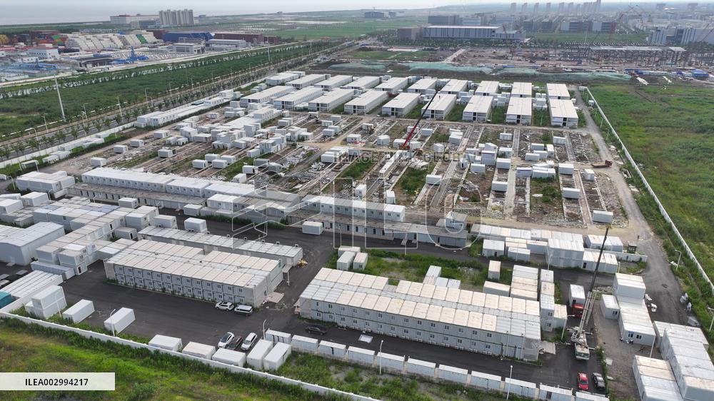 Tesla Shanghai Energy Storage Gigafactory Construction
