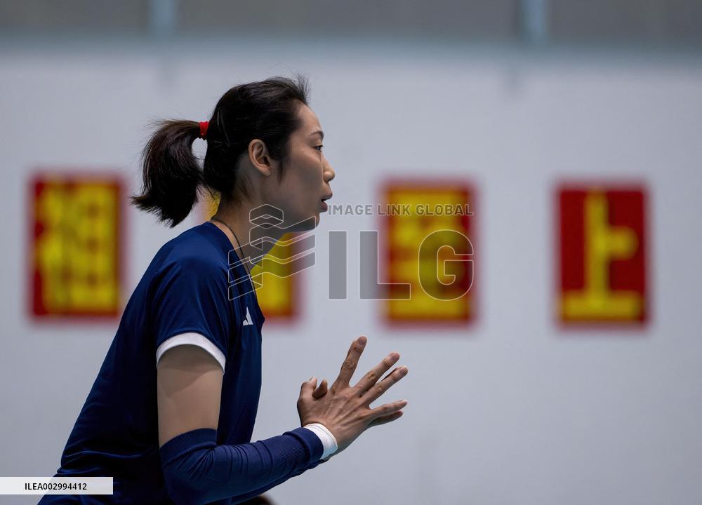 (SP)CHINA-ZHANGZHOU-VOLLEYBALL-WOMEN-CHINESE NATIONAL TEAM-TRAINING (CN)