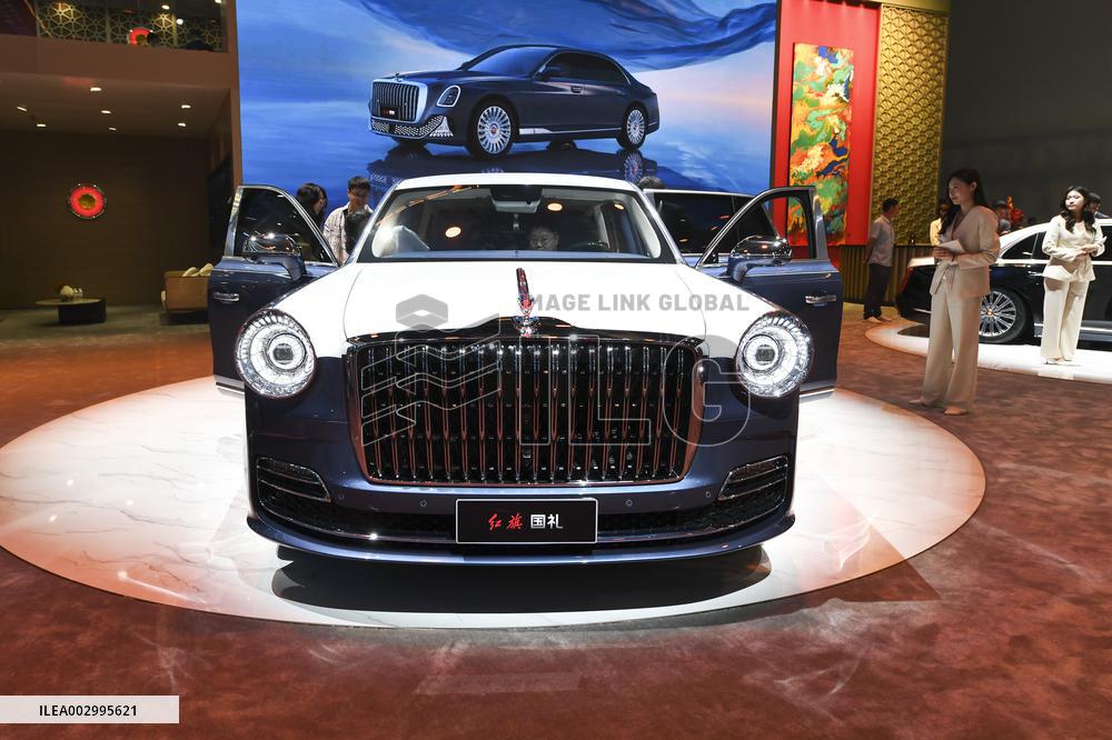 Hongqi Car Displayed at 21st Changchun International Automobile Expo