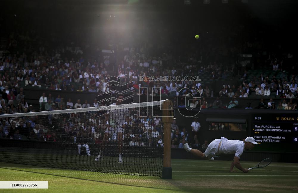 (SP) BRITAIN-LONDON-TENNIS-WIMBLEDON-MEN'S DOUBLES-FINAL