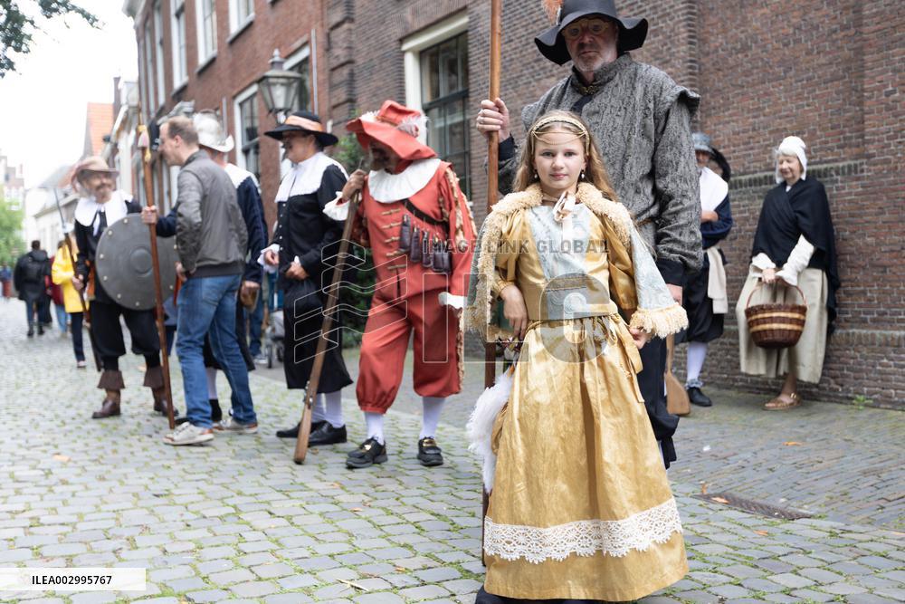 NETHERLANDS-LEIDEN-CULTURE-REMBRANDT DAYS-CELEBRATIONS
