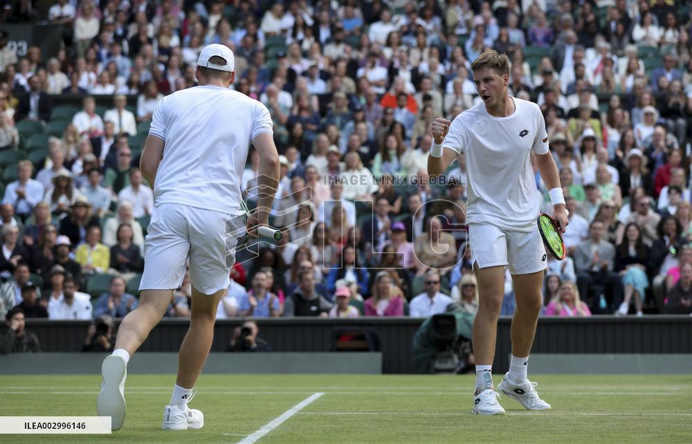 Wimbledon - Patten And Heliovaara Win Men's Doubles Title