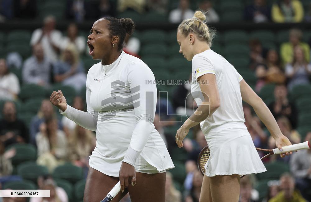 Wimbledon - Siniakova And Townsend Win Women's Doubles Title