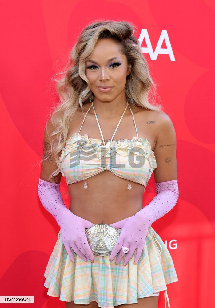 Charlize Theron Africa Outreach Project Block Party - LA