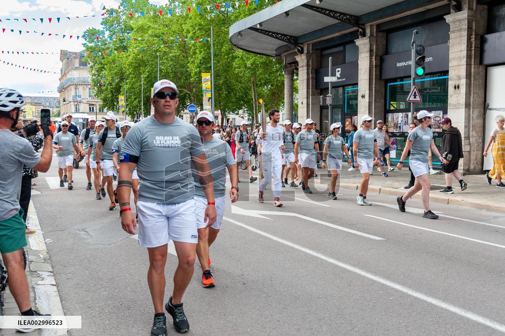 Olympic Torch Relay - Troyes