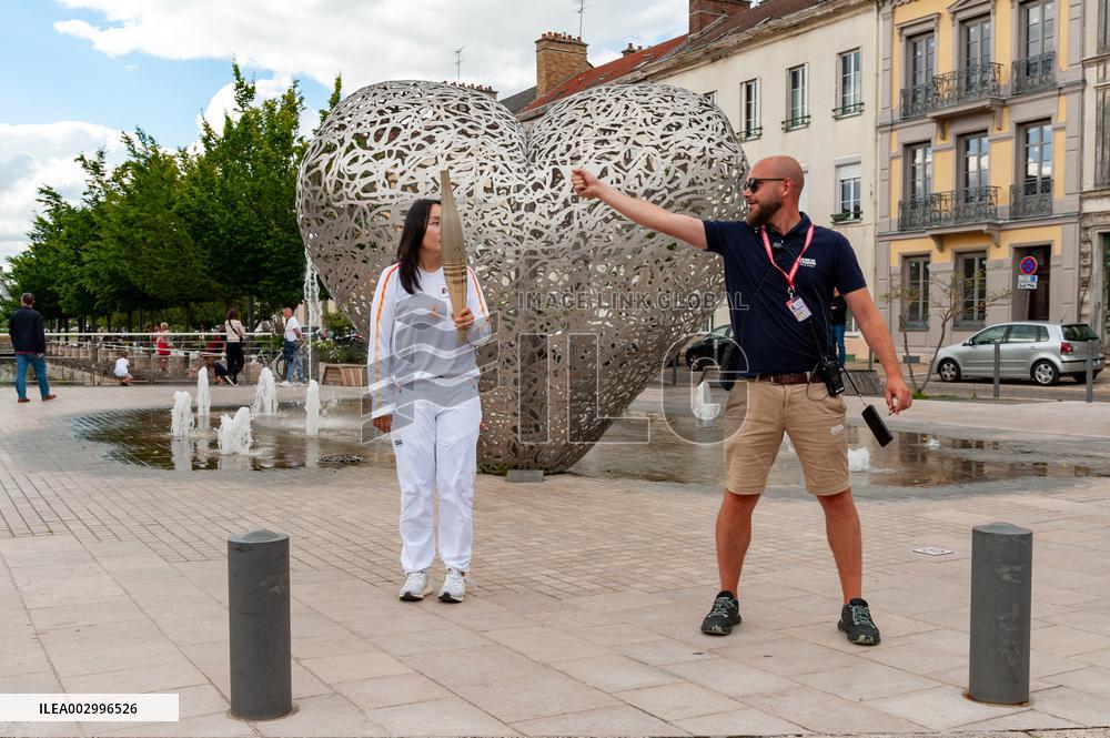 Olympic Torch Relay - Troyes