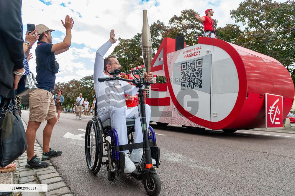 Olympic Torch Relay - Troyes