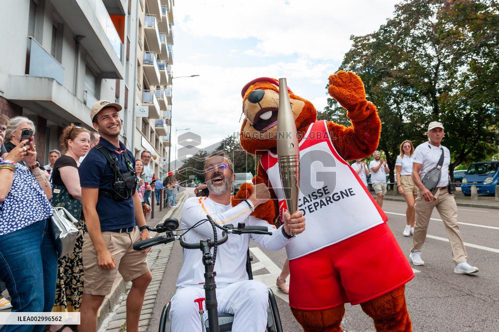 Olympic Torch Relay - Troyes