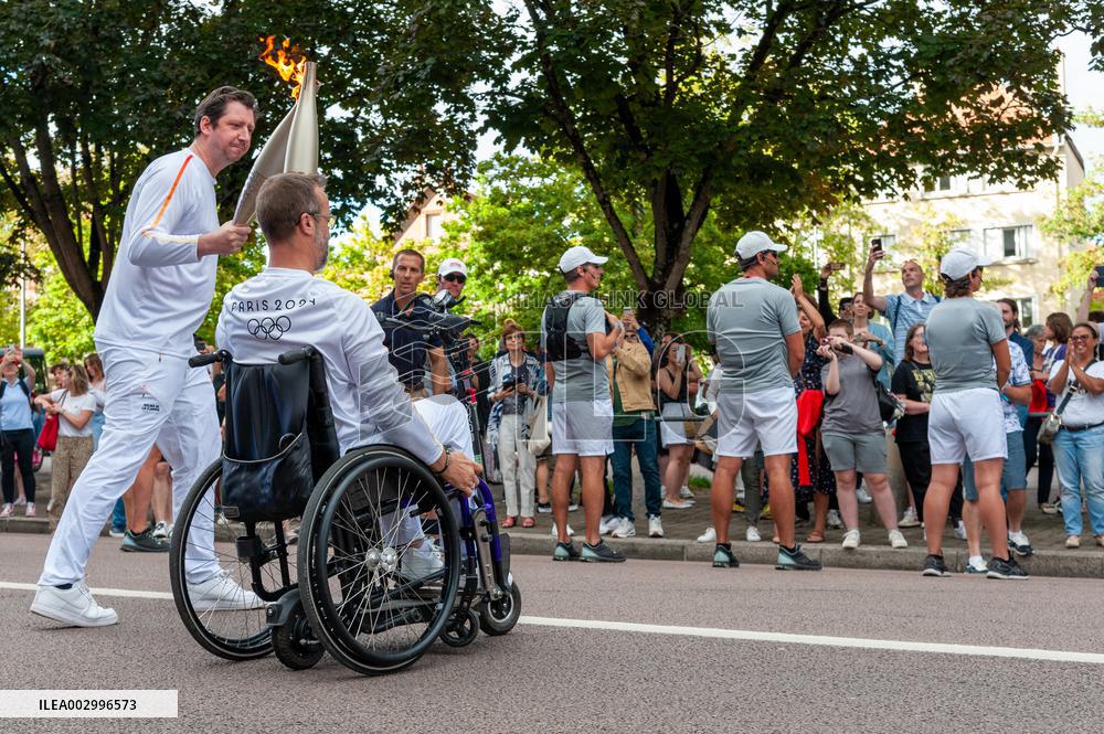 Olympic Torch Relay - Troyes