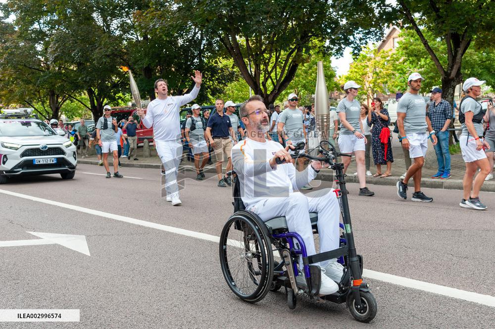 Olympic Torch Relay - Troyes