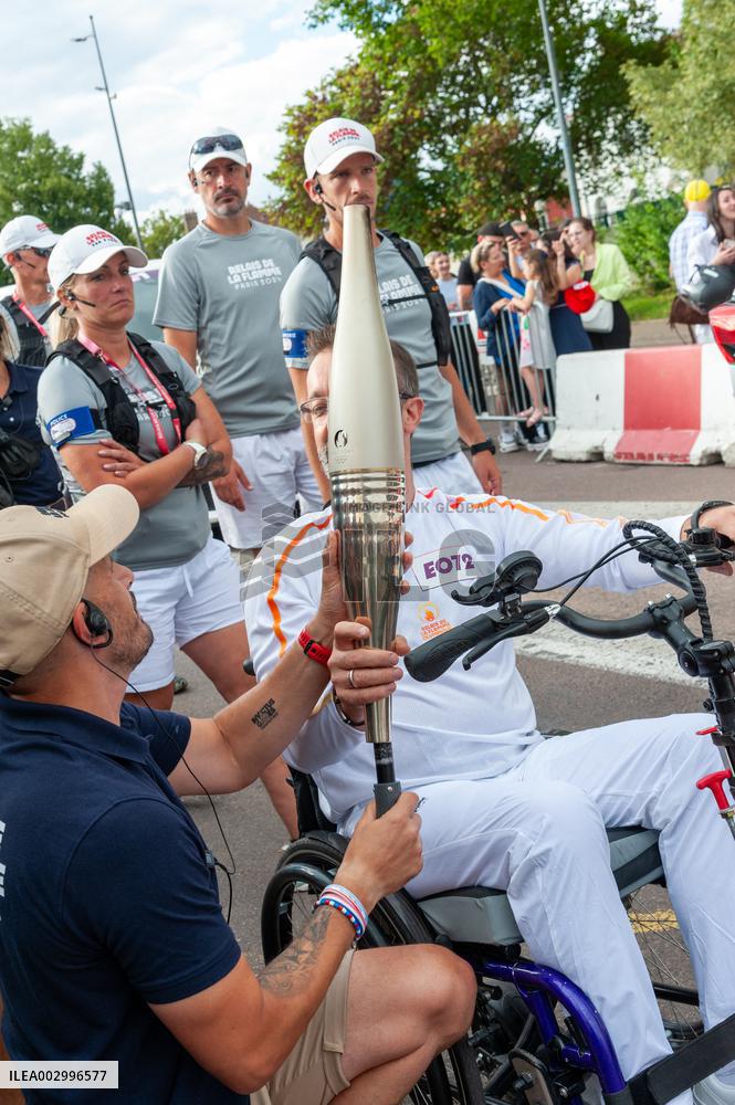 Olympic Torch Relay - Troyes