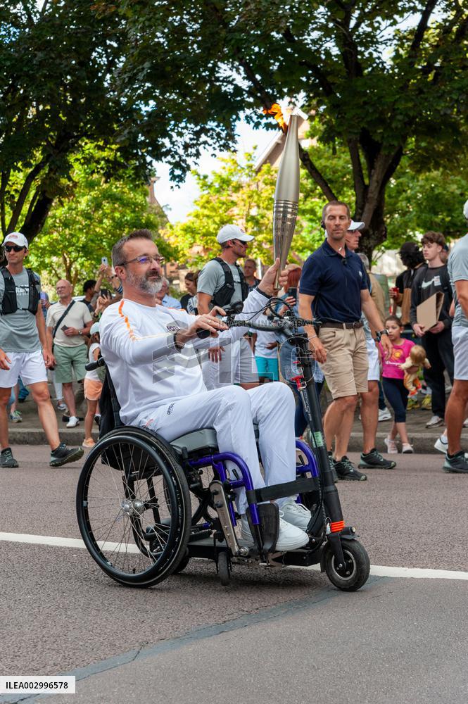 Olympic Torch Relay - Troyes