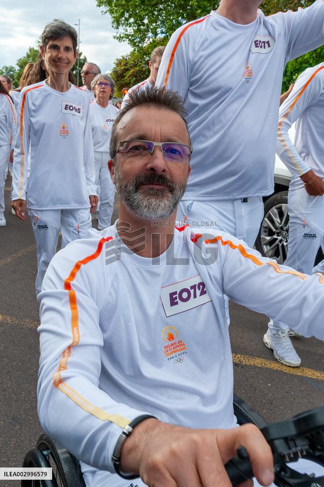 Olympic Torch Relay - Troyes