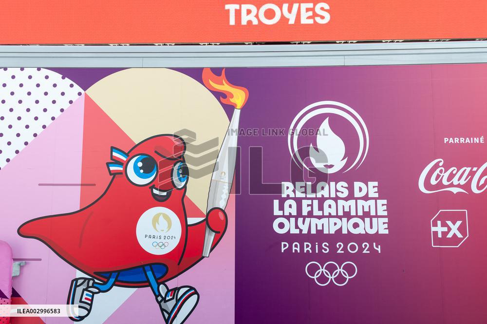 Olympic Torch Relay - Troyes