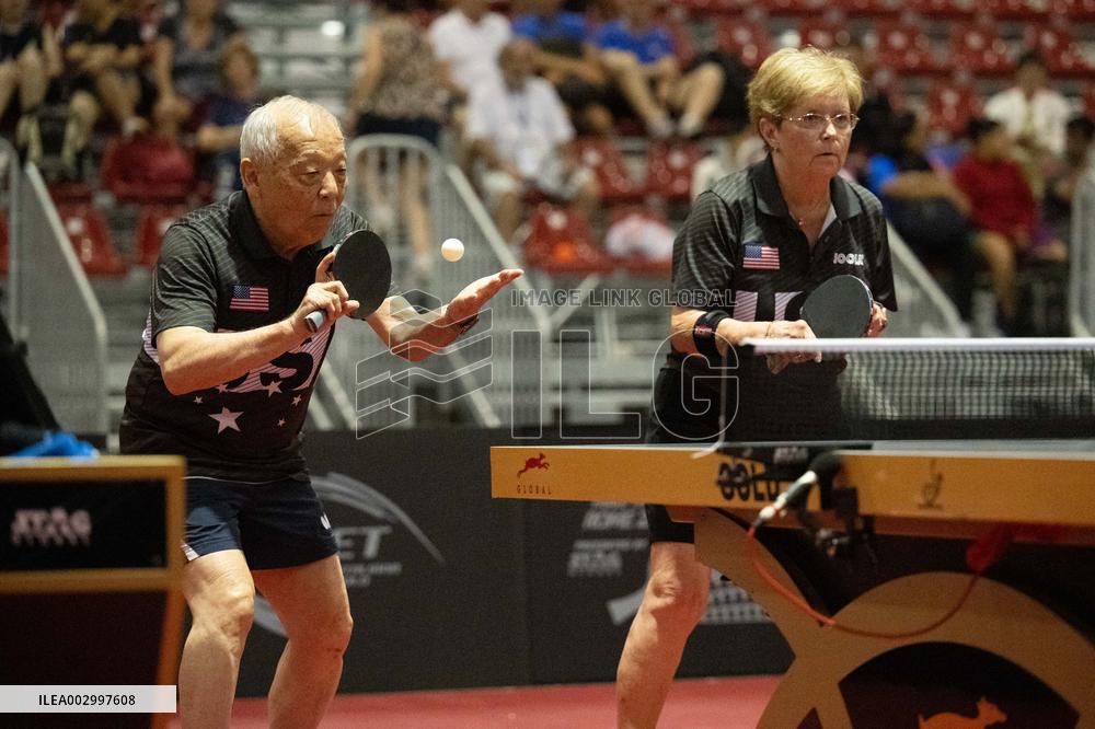 International Tennis match - ITTF World Master Table Tennis Championship Rome 2024