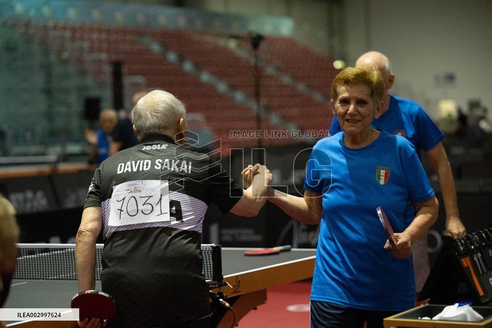 International Tennis match - ITTF World Master Table Tennis Championship Rome 2024