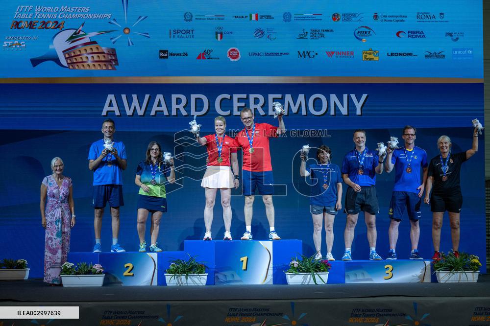 International Tennis match - ITTF World Master Table Tennis Championship Rome 2024