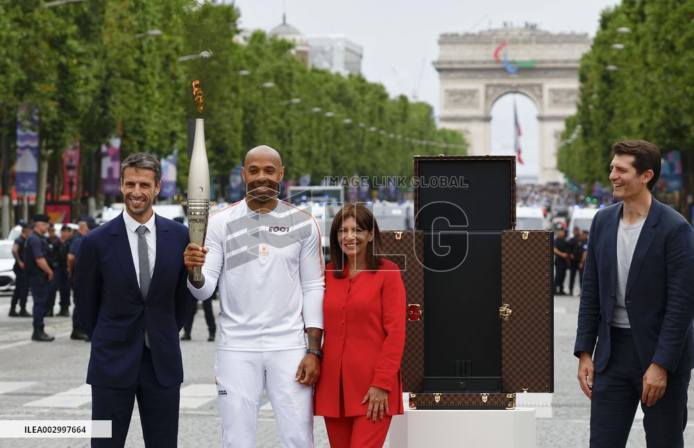 Paris Olympics: Torch relay