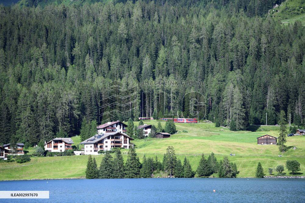 SWITZERLAND-DAVOS-SUMMER VIEW