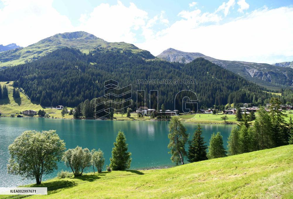 SWITZERLAND-DAVOS-SUMMER VIEW