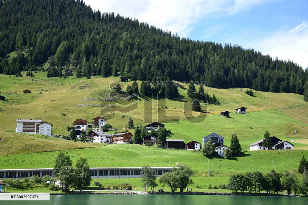 SWITZERLAND-DAVOS-SUMMER VIEW