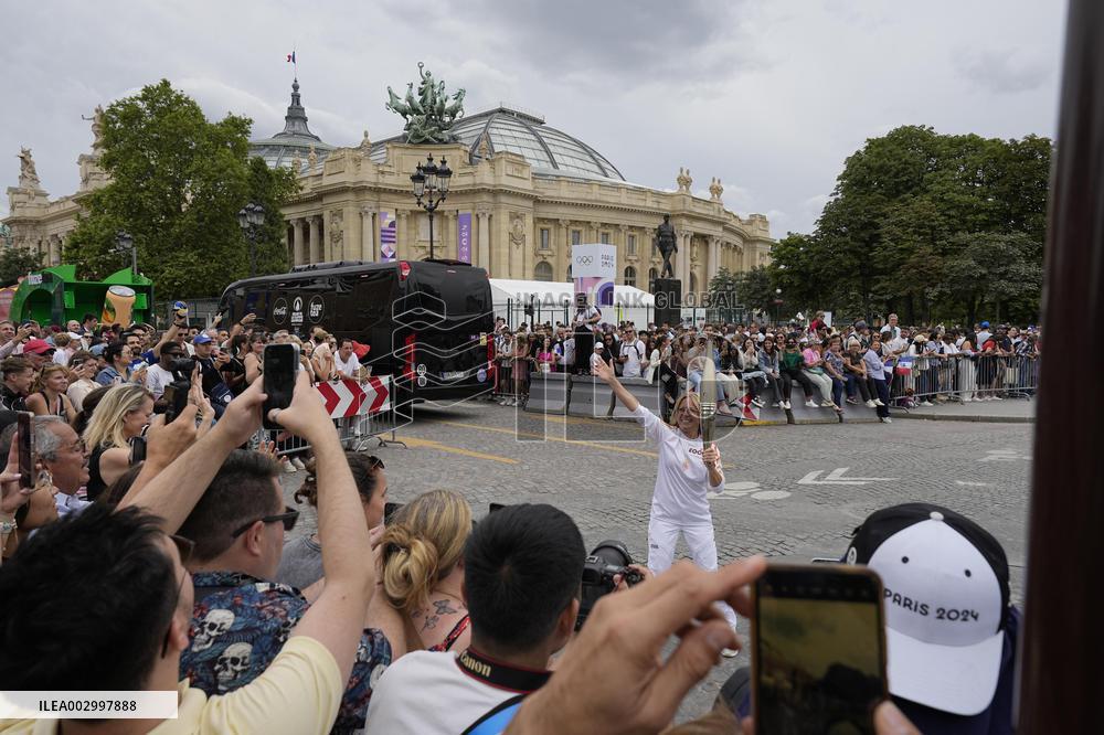 Paris Olympics: Torch relay