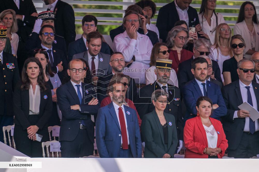 Bastille Day Military Parade : Personnalities and Ministers - Paris