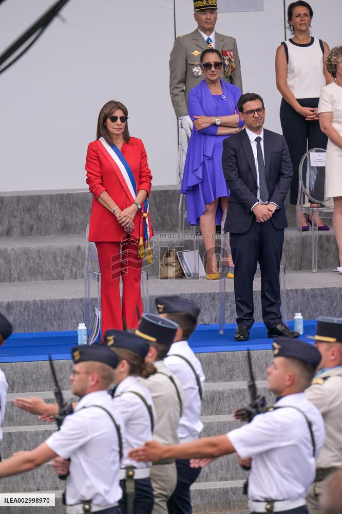 Bastille Day Military Parade : Personnalities and Ministers - Paris
