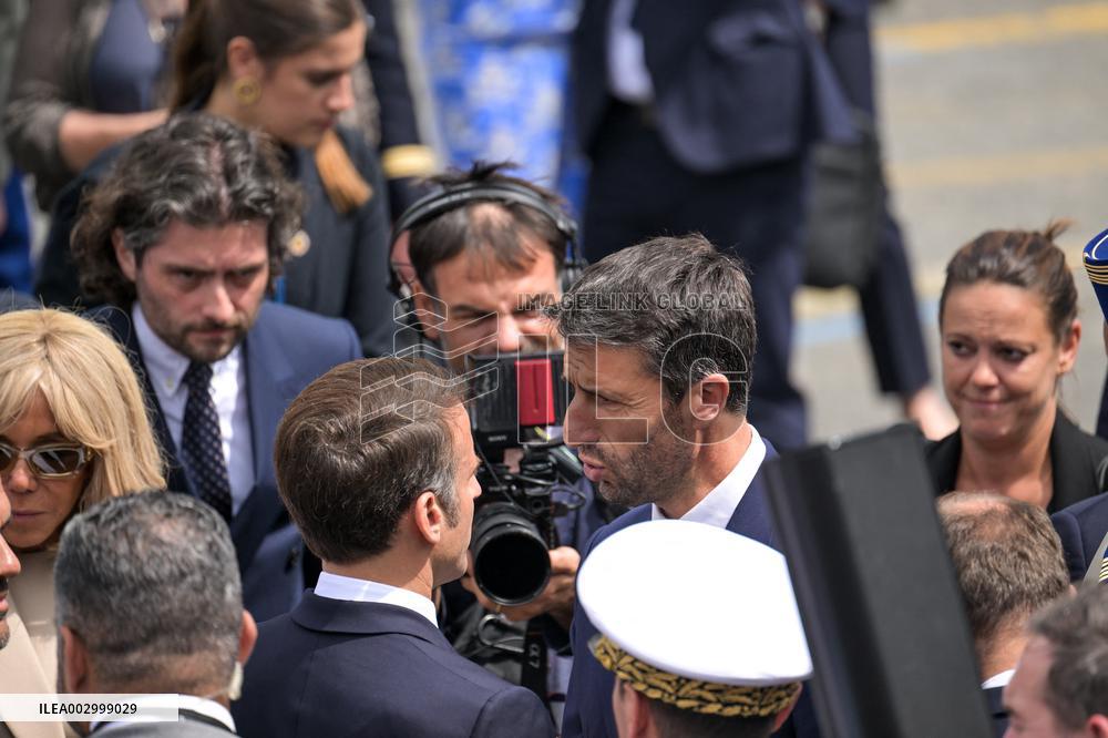 Bastille Day Military Parade : Personnalities and Ministers - Paris