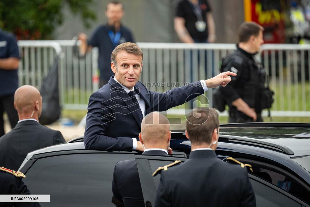 Macron at Bastille Day Parade - Paris