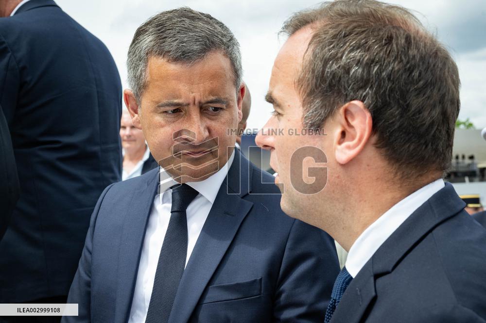 Macron at Bastille Day Parade - Paris