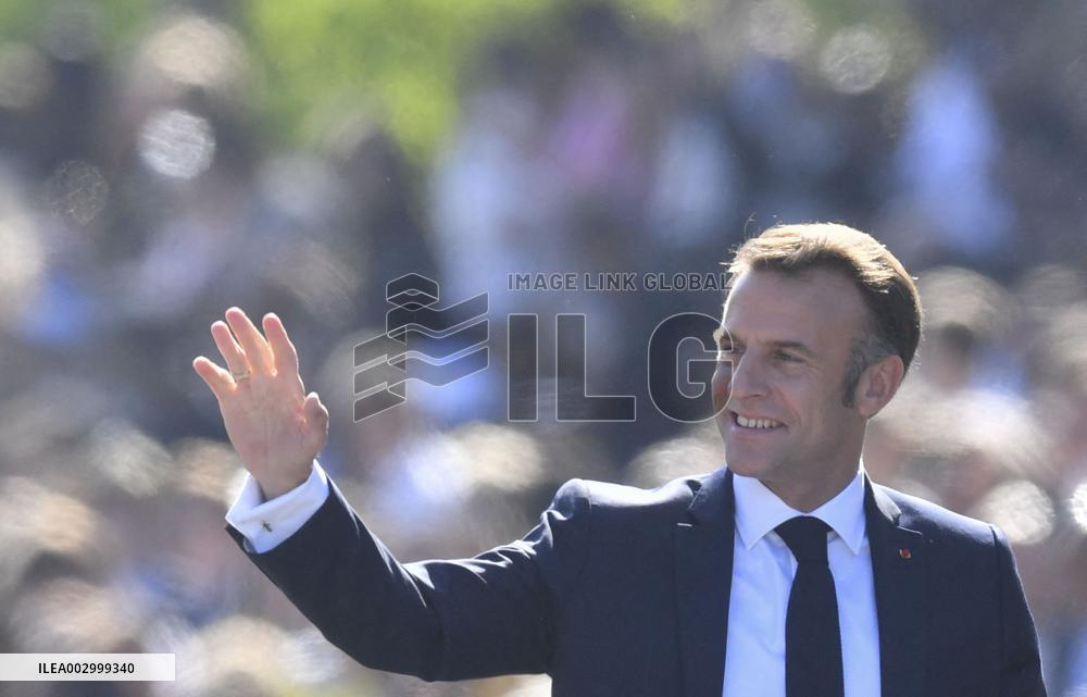 The annual Bastille Day military parade - Paris