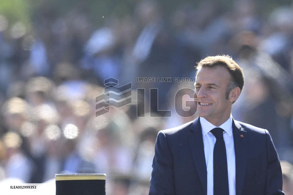 The annual Bastille Day military parade - Paris