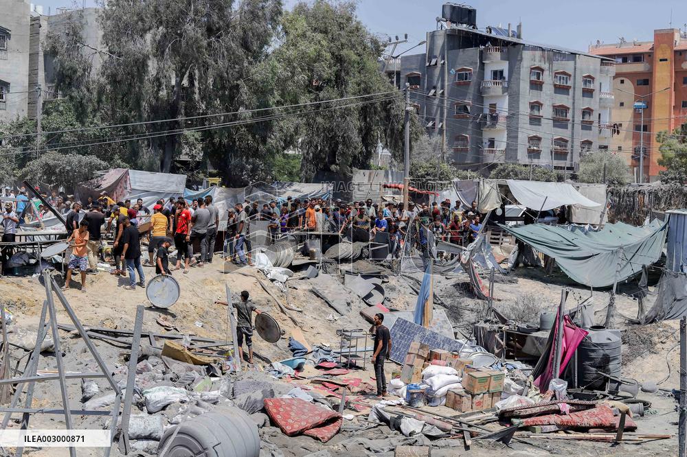 Dozens Killed In Israeli Strike Targeting Hamas Military Chief - Gaza