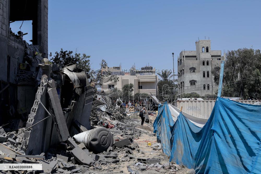 Dozens Killed In Israeli Strike Targeting Hamas Military Chief - Gaza