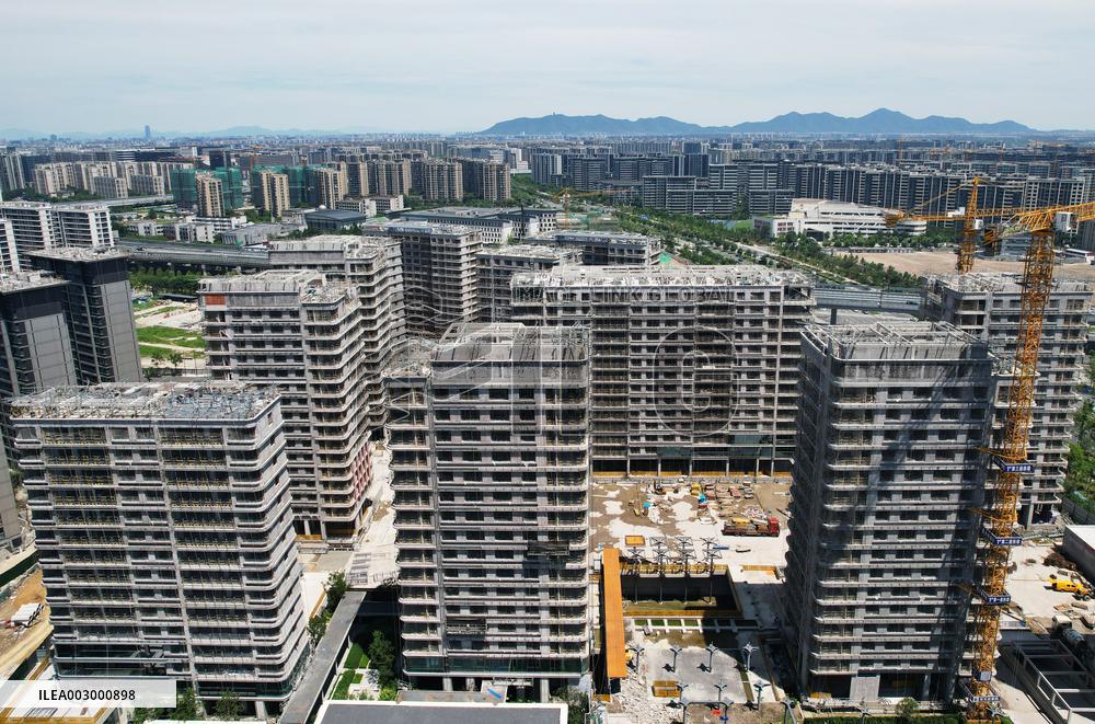 A New Property Construction in Hangzhou