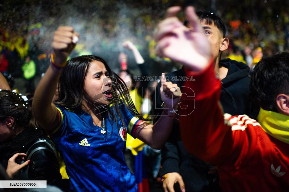 COPA AMERICA COLOMBIA V ARGENTINA FANS