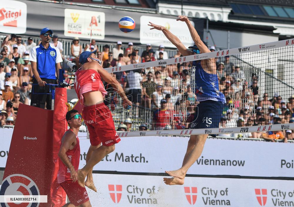 (SP)AUSTRIA-VIENNA-BEACH VOLLEYBALL-PRO TOUR-MEN'S FINAL