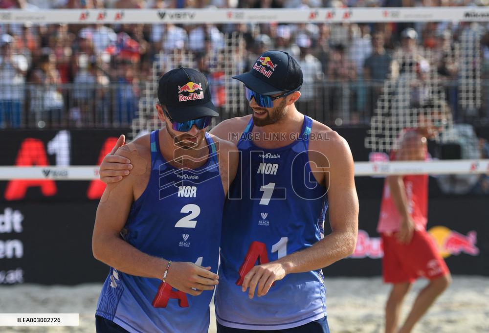 (SP)AUSTRIA-VIENNA-BEACH VOLLEYBALL-PRO TOUR-MEN'S FINAL