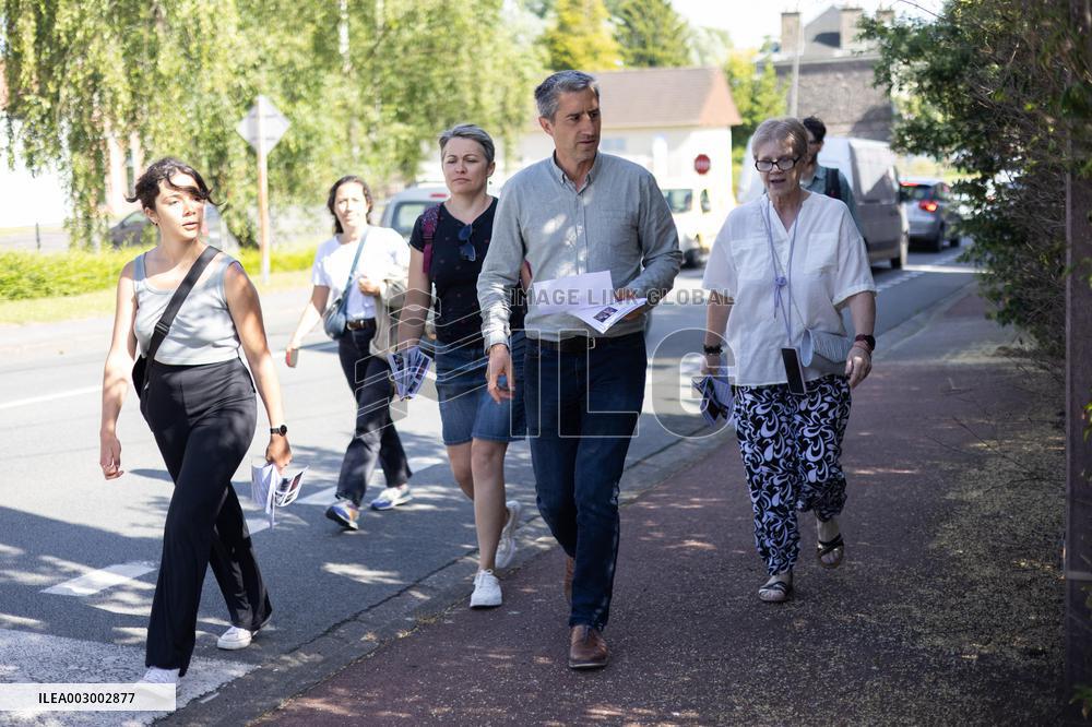 Francois Ruffin Legislative Campaign - Flixecourt, Somme