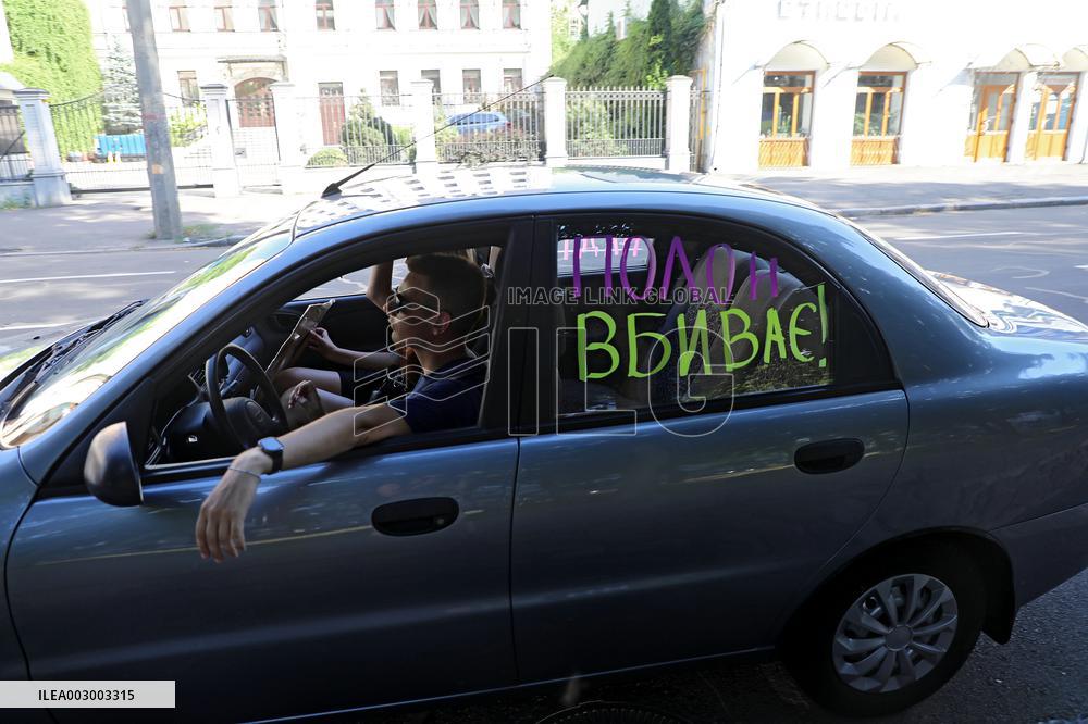 Dont Be Silent! Captivity Kills! rally in Kyiv