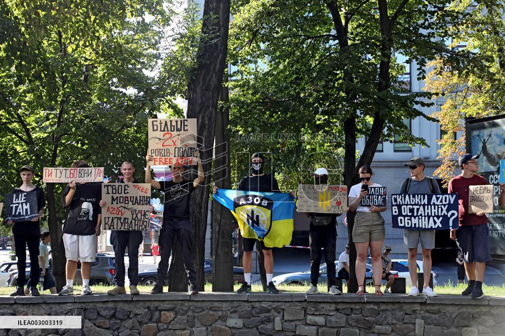 Dont Be Silent! Captivity Kills! rally in Kyiv