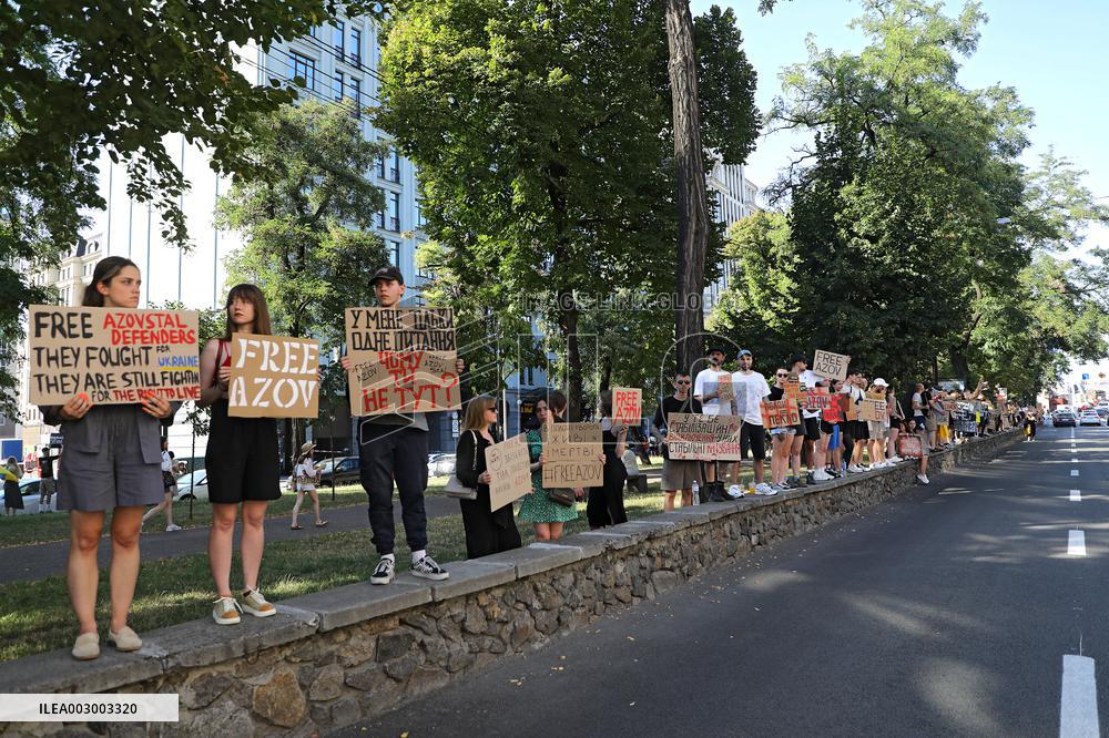 Dont Be Silent! Captivity Kills! rally in Kyiv