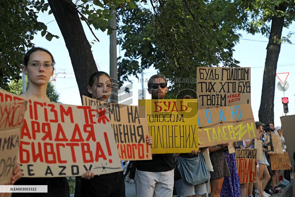 Dont Be Silent! Captivity Kills! rally in Kyiv