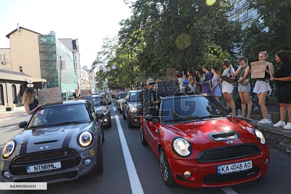 Dont Be Silent! Captivity Kills! rally in Kyiv