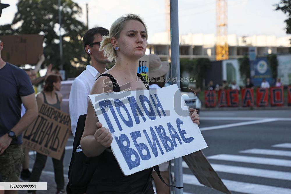Dont Be Silent! Captivity Kills! rally in Kyiv