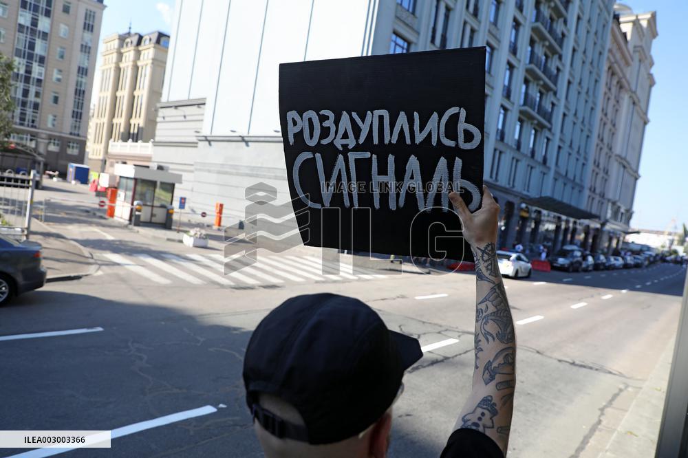 Dont Be Silent! Captivity Kills! rally in Kyiv