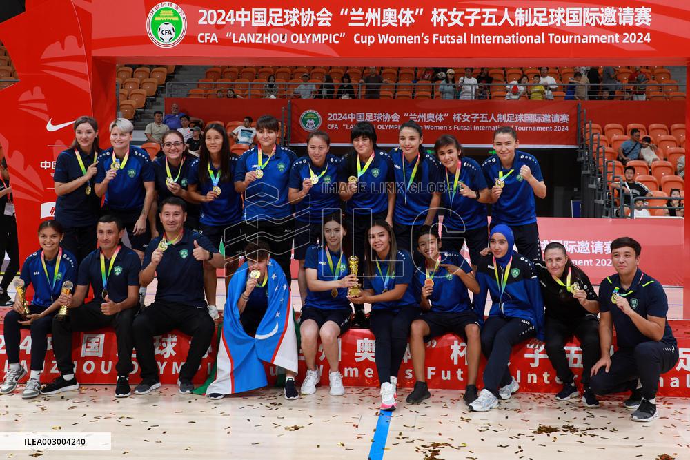 (SP)CHINA-LANZHOU-FOOTBALL-WOMEN'S FUTSAL INTERNATIONAL TOURNAMENT (CN)