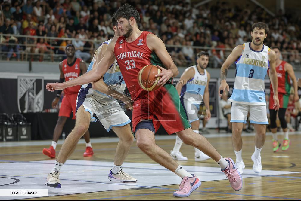 Basketball: Portugal vs Argentina